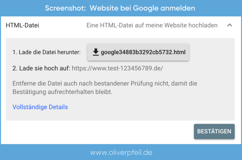 wie optimiere ich meine webseite für google
