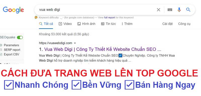 hướng dẫn seo web lên google