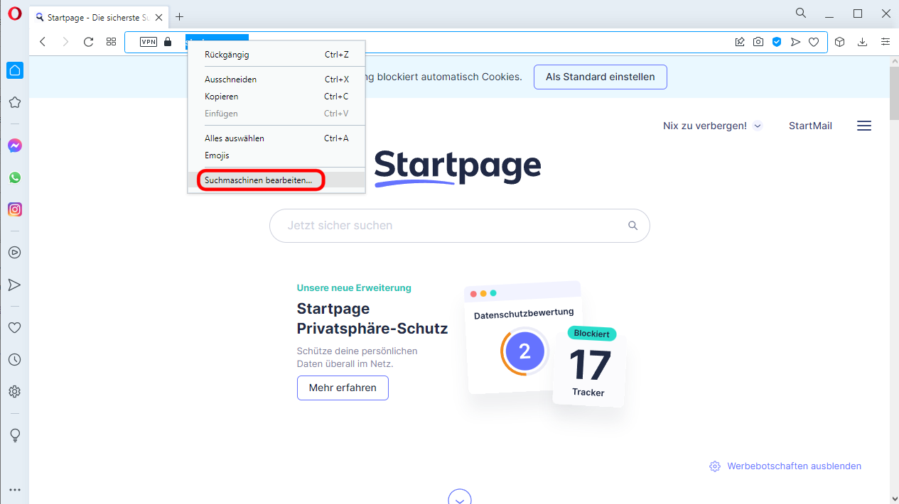 eintrag suchmaschinen