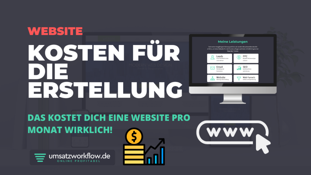 kosten homepage erstellen lassen