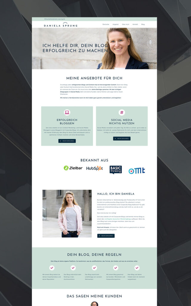 website erstellen lassen professionell