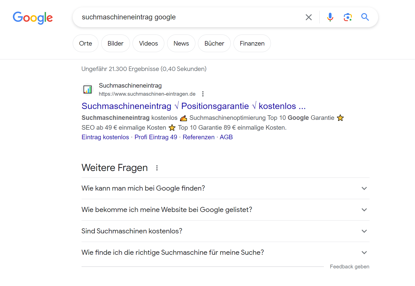 suchmaschinen kostenlos