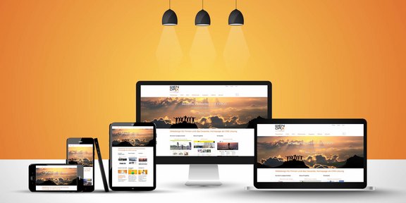 neue homepage erstellen