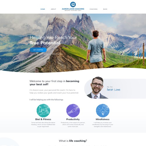 website design