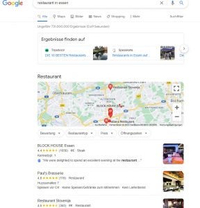 google my business optimieren