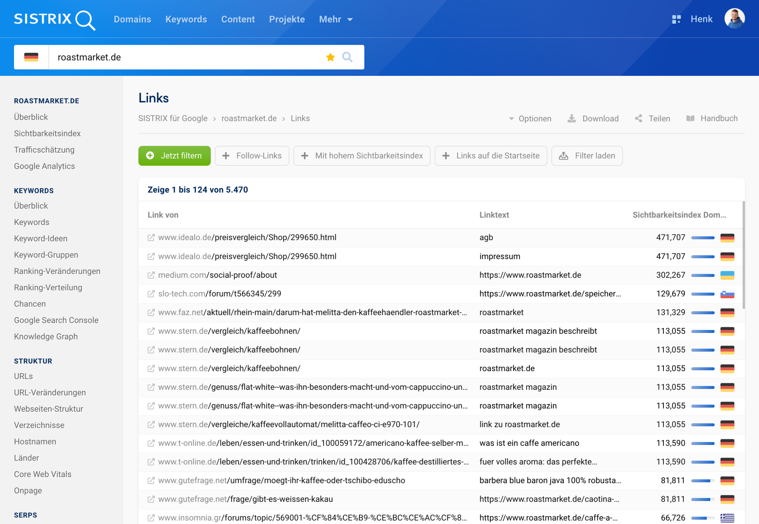 seo backlinks aufbauen